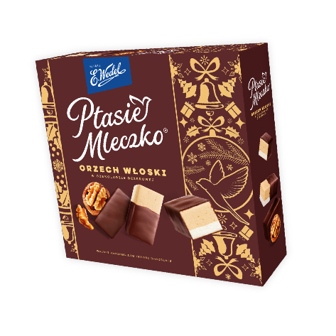 wedel ptasie mleczko orzech włoski